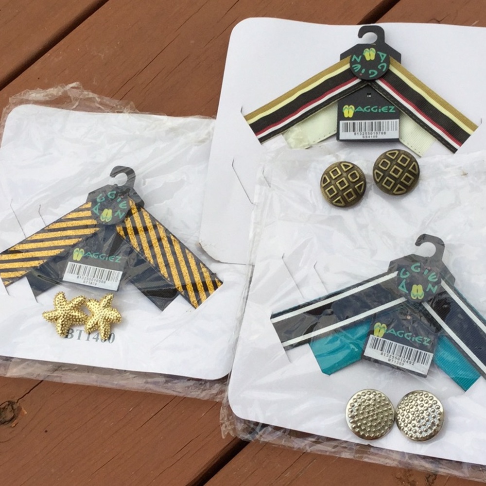 Maggiez flip flop covers and “buttons”